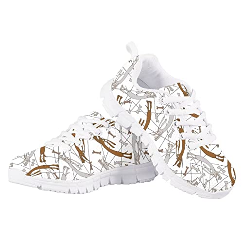 Hawapod Boys Girls Sneakers Little Girls Golf Shoes Tennis Running Athletic Flat Shoes4