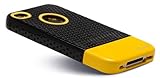 Luvvitt RESPIRA Hard Shell Case for iPhone 4 & 4S - Black/Yellow
