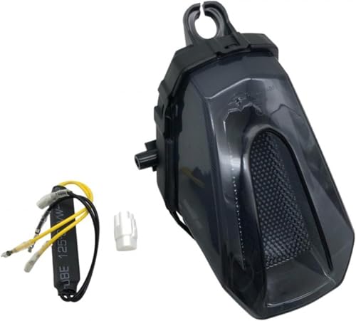 Luz trasera Suzuki GSXR1000 con freno y dirección integrada en color negro