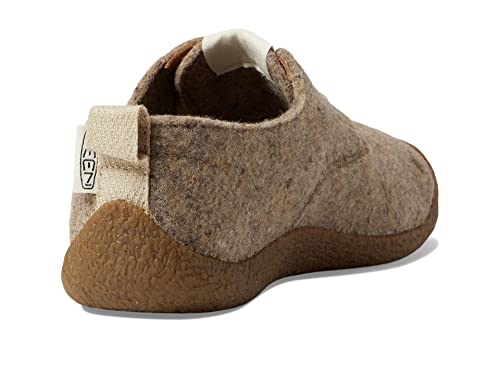 KEEN KEEN Women’s Mosey Derby Low Height Casual Oxfords, Taupe Felt/Birch 8.5 Medium US