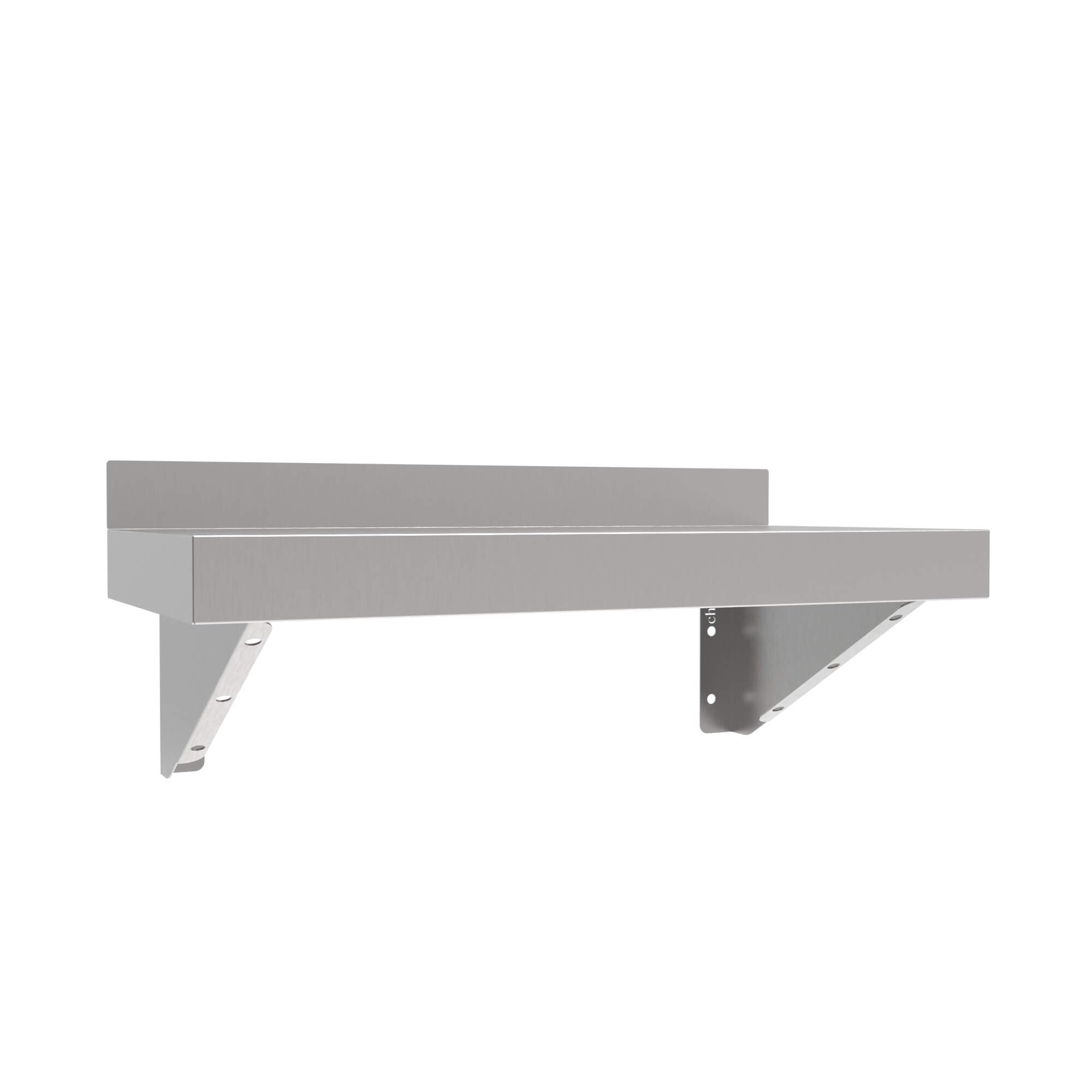Displaypro Chefkit Pro Stainless Steel Shelf (D: 250mm x W: 400mm)