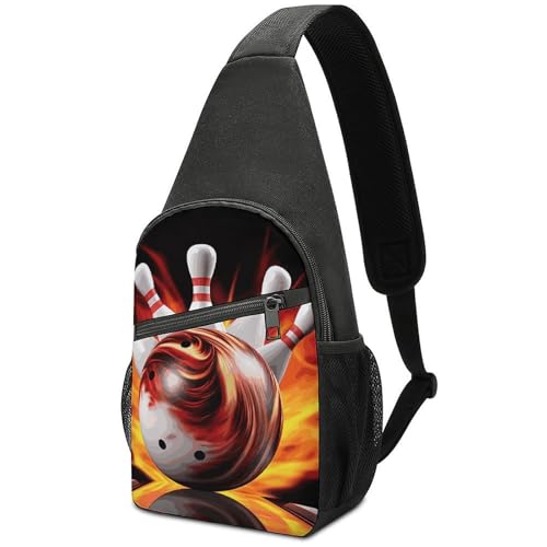 Morrales Sling Bolsa para Bolos para Senderismo Casual miniatura 1