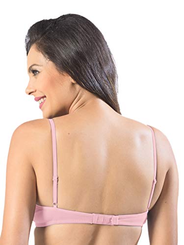 Image of SONARI Womens Non Padded Cotton Bra | Wire Free, Medium Coverage, Seamless Cups, Comfortable Polyester Cotton Blend Fabric | Adjustable Straps, Ideal for Everyday Wear - Smile