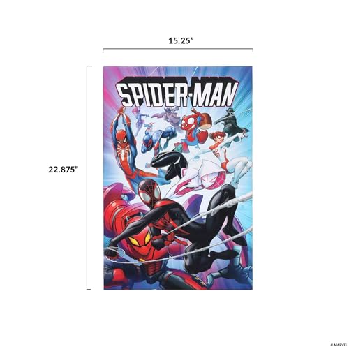 Toile Spider-Man Open Road Brands : grande déco murale Marvel pour cinéma maison - 6