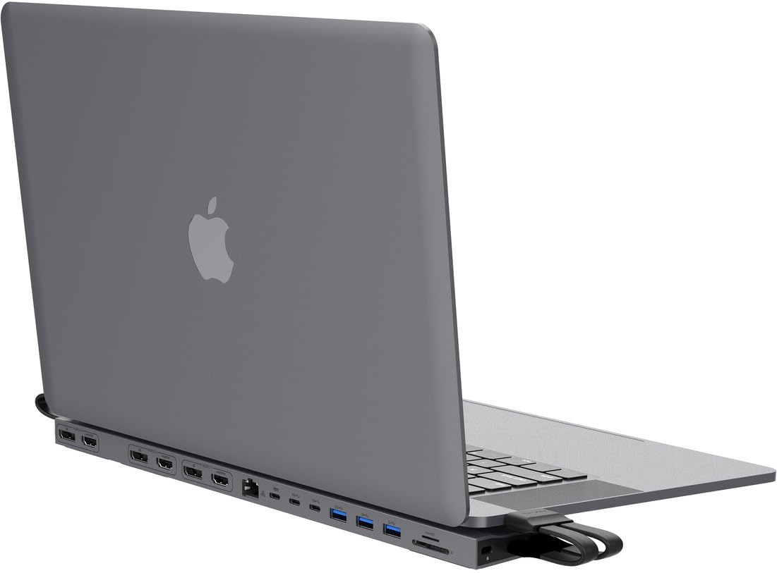 HyperDrive 4K Ｍulti-Display Docking Station für 13"-16" MacBooks