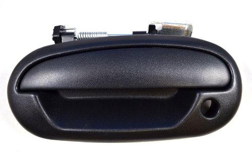 PT Auto Warehouse FO-3503A-FL - Outside Exterior Outer Door Handle, Textured Black - Driver Side Front