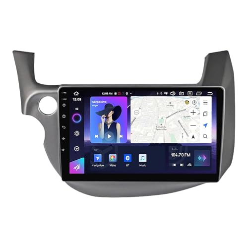 Autoradio Android 12 Honda Jazz CarPlay sans fil pour une navigation GPS fluide
