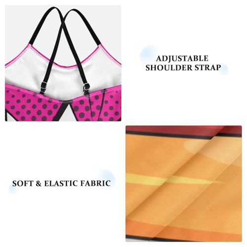 Art Hot Dog Swimsuit for Girls, Toddler One Piece Swimsuit Girl Sport Summer Beach Swimwear for 3 Years Old3