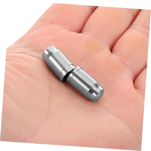DECHOUS 2pcs tapas de válvula para bicicleta de aleación de titanio para neumáticos, protectores para vástago, cubiertas seguras para bicicletas de montaña y ruta miniatura 3