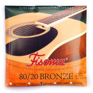 fisoma F2120 acoustique Cordes Bronze recouvertes de 6 strings, 011 .010-.047 - Les Beatles, Paul McCartney, John Lennon, RIngo Starr, George Harrison fisoma F2120 acoustique Cordes Bronze recouvertes de 6 strings, 011 .010-.047