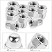 VALICLUD 20pcs M5 304 Stainless Steel Dome Cap Nuts Decorative Protective Screw Covers for Industrial and Construction Use