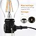 Onite Light Socket Outlet Adapter, Black