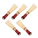VGEBY 5Pcs Bassoon Reeds, Bassoon Reeds Medium Soft Cork Reeds with Case
