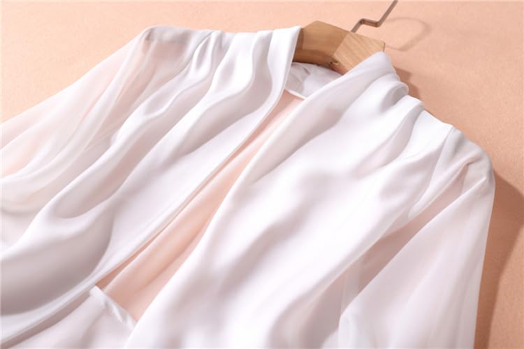 Cárdigans de seda auténtica para mujer torera elegante de fiesta 2
