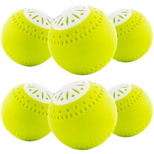 Ambientador Frigorífico Absorbe Olores Nevera ECOBOLAS Antihumedad Para Congelador, Quita Olor y Humedad. Limpieza del Hogar. Elimina Olores. NATURALES y SEGURAS, neutralizador de olores, Pack de 6