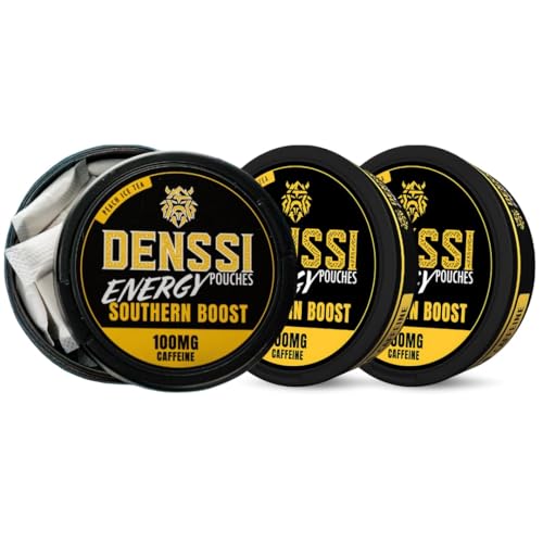 Pouches d'énergie au bureau sacs de caféine Denssi Southern Boost