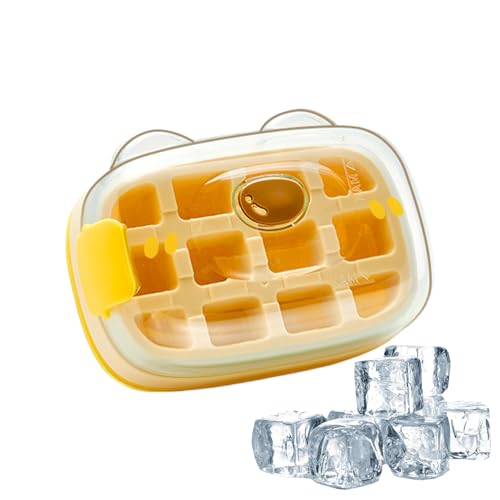 Botella de cubitos de hielo, taza de hielo, de hielo de rejilla 3D, contenedor vertical portátil de silicona para el hogar, cocina, familia, amigos, viajes al aire libre