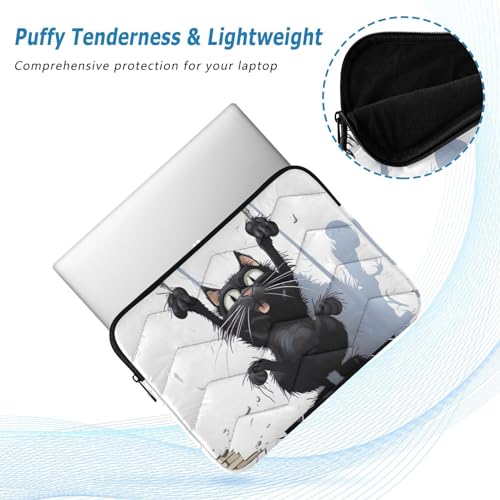 Funda para portátil 13-14 pulgadas impermeable diseño gato miniatura 5