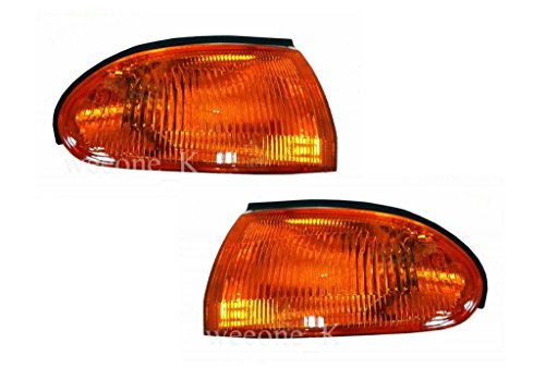 K1AutoParts Front Corner Side Light Signal Lights Lamp For Mitsubishi Lancer/Mirage 1991 1992 1993 1994 1995