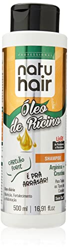Shampoo Natuhair Óleo de Ricíno 500Ml, Médio