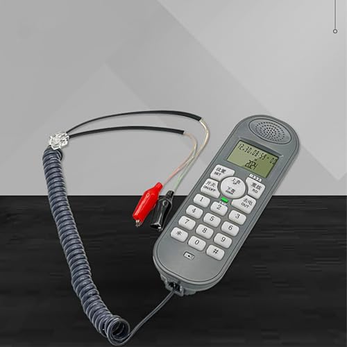 Téléphone filaire affichage en temps réel appelant fixe écran LCD - 4