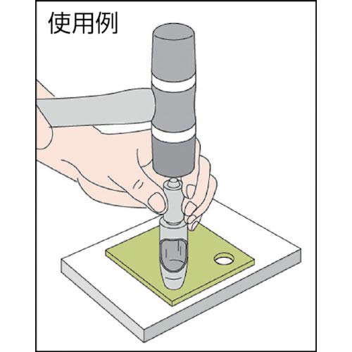 TPO-320 Belt Punch - 32mm Hole Diameter, 125mm Length, For Leather & Belt Making, Parker Finish - View #7