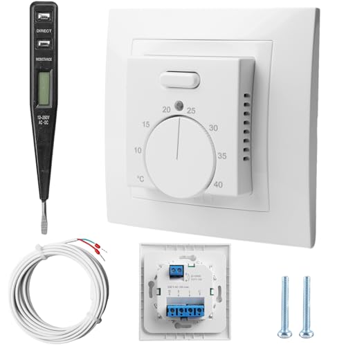 Manuell Raumthermostat Fußbodenheizung, 220V 16A Raumthermostat...