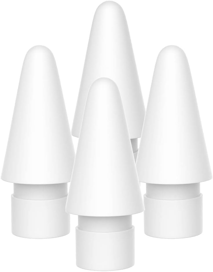 DAZZLIQ 4 pcs Replacement Nibs Tips Compatible with Apple Pencil 2 Gen & 1nd Compatible with iPad Pencil 2 Gen iPad Pro Pencil Abrasion-Resistant (Style-A) (B0D8YXXQNP) Amazon Price History, Amazon Price Tracker