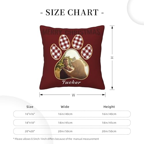 Personalized-Pet-Christmas-Pillow-Insert-Included-Custom-Cat-and-Dog-Photo-Memory-Decoration-Memorial-Gift Personalized Pet Christmas Pillow Insert Included Custom Cat and Dog Photo Memory Decoration Memorial Gift