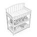 Graco Changing Table with Water-Resistant Changing Pad (White) – GREENGUARD Gold Certified, Multi Storage Nursery Changing Table for Infants and Babies