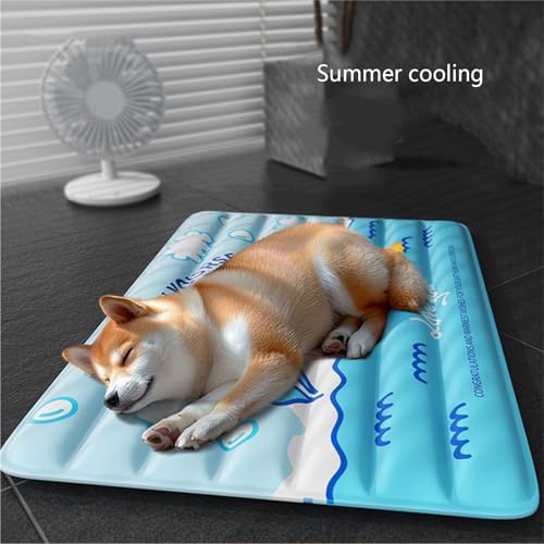 Tapis de refroidissement petit chien chat nomade matelas fraîcheur voiture lit - 7