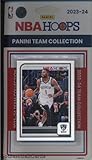 2023-24 Hoops Factory Sealed Brooklyn Nets Team Set of 11 Cards: Dorian Finney-Smith(#3), Cameron Johnson(#57), Cameron Thomas(#64), Mikal Bridges(#95), Lonnie Walker IV(#110), Royce O'Neale(#123), Spencer Dinwiddie(#161), Ben Simmons(#184), Jalen Wilson(#258), Dariq Whitehead(#274), Noah Clowney(#280) - Sportscard Superstore