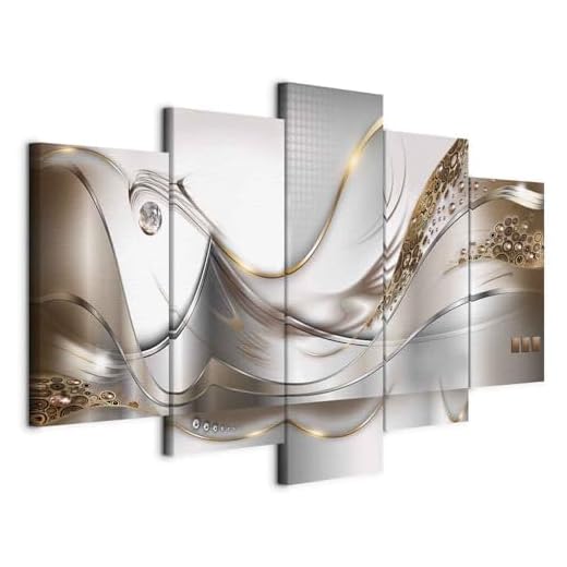 murando - Bilder Mandala 120x40 cm Vlies Leinwandbild 1 TLG Kunstdruck modern Wandbilder XXL Wanddekoration Design Wand Bild - Orient Zen f-A-0491-b-b 2 murando - Bilder 200x100 cm Vlies Leinwandbild 5 TLG Kunstdruck modern Wandbilder XXL Wanddekoration Design Wand Bild - Abstrakt Blumen a-A-0004-b-o