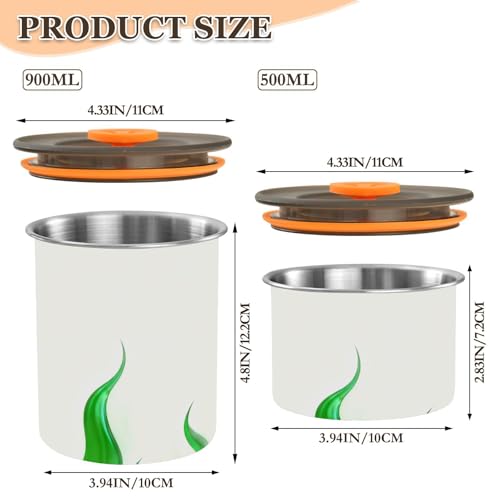 Contenedor para café de acero inoxidable SyXIOP 500 ml miniatura 3