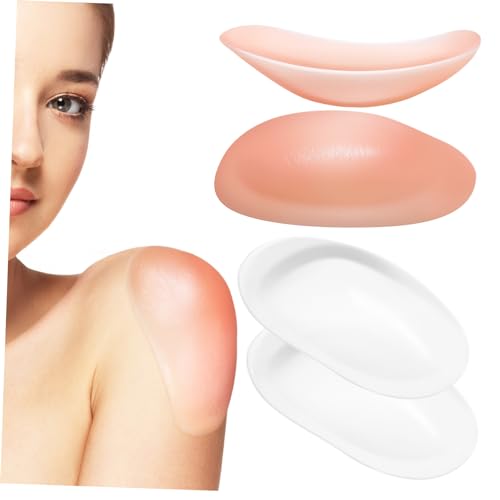GALPADA Silicone Shoulder Pads 4 Pack Reusable Shoulder Pads for Women Shock Resistant and Anti-slip for Sports
