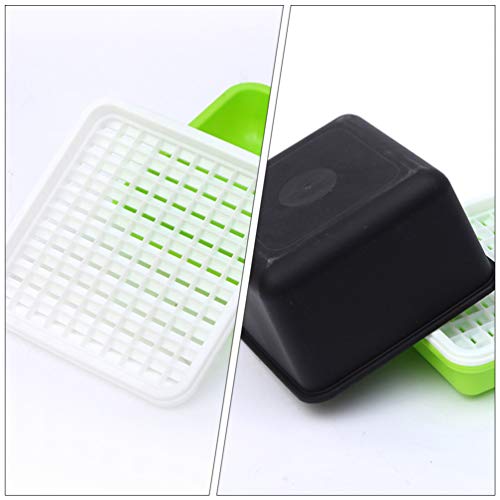 image for Cabilock Trays Pot Trays Sprouter Tray Soilless Bean Sprout Grower See