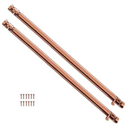 Image of VOLO Aluminium Tower Bolt with Stainless Steel Rod - Heavy Duty Door & Window Latch for Home and Office | Main Door Tower Bolt | Kundi /Chitakini | Pack of 2 Pieces (Rose Gold, 24 Inch)