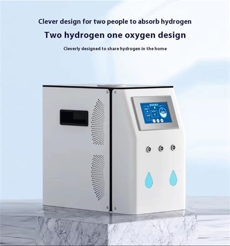 FCADFCA Hydrogen Inhalation Machine, 3-Output HO-Separated Browns Gas Inhalation System, SPE PEM Technology, 99.99% High Purity, Low Noise, Adjustable Flow Rate, 6 Hours Timer - Image 6