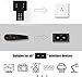 TV Power Cord, Ancable 6-Feet 18AWG 90 Degree Angled 2-Prong to L-Shaped C7 Power Cord for Samsung Philips Toshiba LG Sony Sharp Panasonic Vizio LED Flat TV Sky Box, Sky Plus+ HD Box