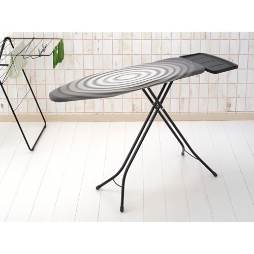 Brabantia - Bügelbrett B - für Dampferzeuger - Extra großer Metallständer - Höhenverstellbar -...