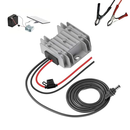 Adaptador step up 12V a 30V con enchufe integrado y salida estable de 3,5A sin caídas