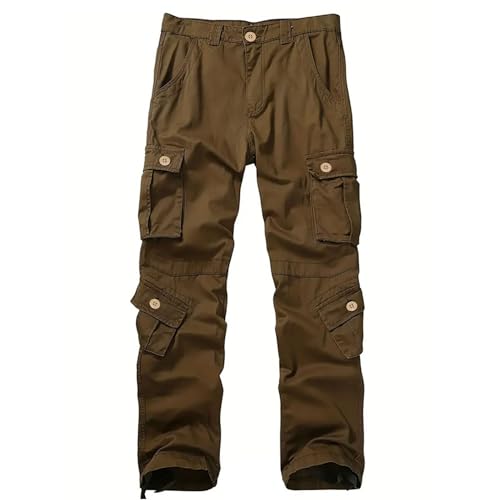 Pantalon de travail d'hiver chaud stretch à boutonnière et poches