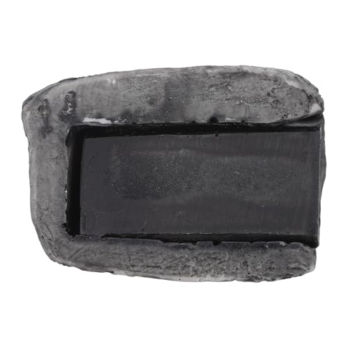Ipetboom Caja Fuerte para Llaves de Jardín al Aire Libre en Forma de Piedra Falsa Ocultador de Llaves Resistente Intemperie de Resina Caja Oculta Decorativa para Patio y Exteriores