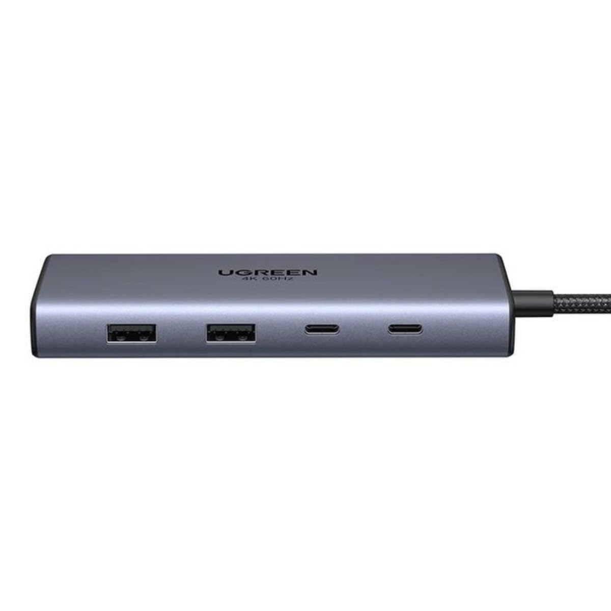 UGREEN Hub 10-en-1 USB-C 2HDMI 4K60Hz 2USB-C3.2 USB-A3.2 USB-A3.0 RJ45 SD TF PD100W