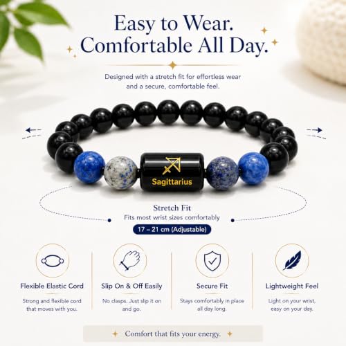 Image of Zodiac Crystal Bracelet for Men & Women