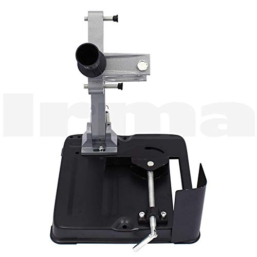BSD Soporte para Amoladora Angulard 180/230mm - Soporte para Cortar para Amoladora Angular, Base de Hierro Fundido con Abrazadera