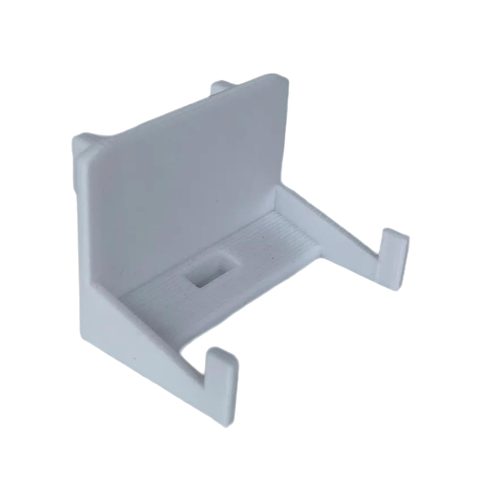 Gissroys White 40 Mm Spacing Plastic Mouse Hook Holder For Skadis Pegboard Organise Desk Space Enhanceds Efficiency Desktop Space Savers