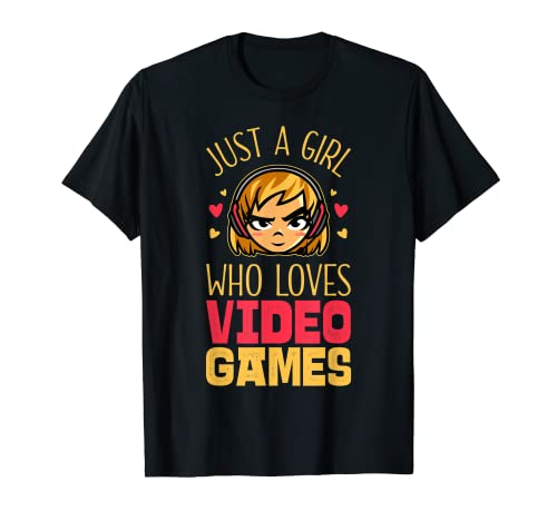 Gamer Girl Shirt Regalos de videojuegos para mujeres Gamers Camiseta