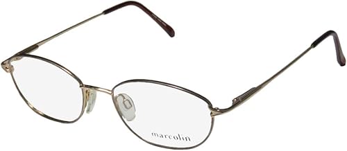 Miniatura 1 de Marcolin 7218 Diseñador para hombremujer con forma de borde completo flexible bisagras retro elegante oftálmico gafas