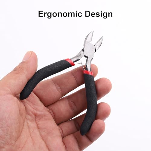 Wire Cutters - ShiningUU Small Side Cutters for Crafts | Precision Wire Cutters for Jewelry & Guitar Strings | Flush Cutting Pliers Set for Floral Cut Needs 3 Wire Cutters - ShiningUU Small Side Cutters for Crafts | Precision Wire Cutters for Jewelry & Guitar Strings | Flush Cutting Pliers Set for Floral Cut Needs - Image 3